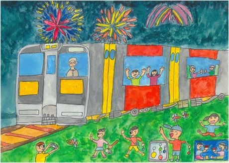 夏祭りだよ！水郡線