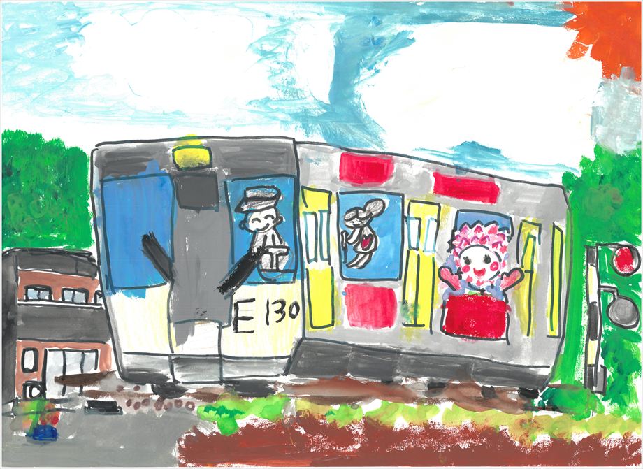 おうちから見える水郡線