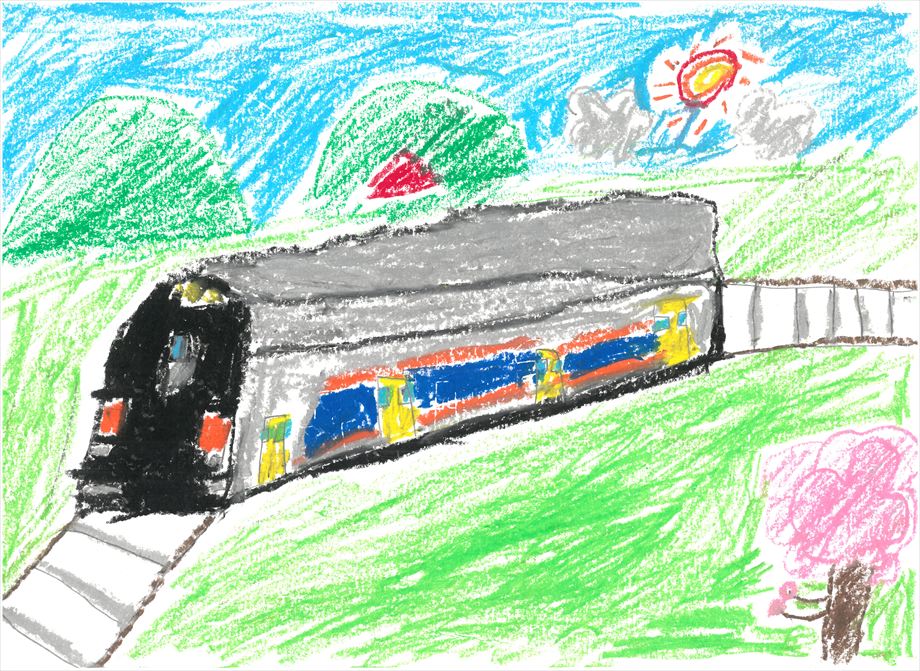 塙町を走る水郡線