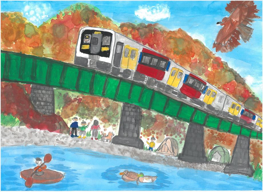 けしきがいいな、水郡線