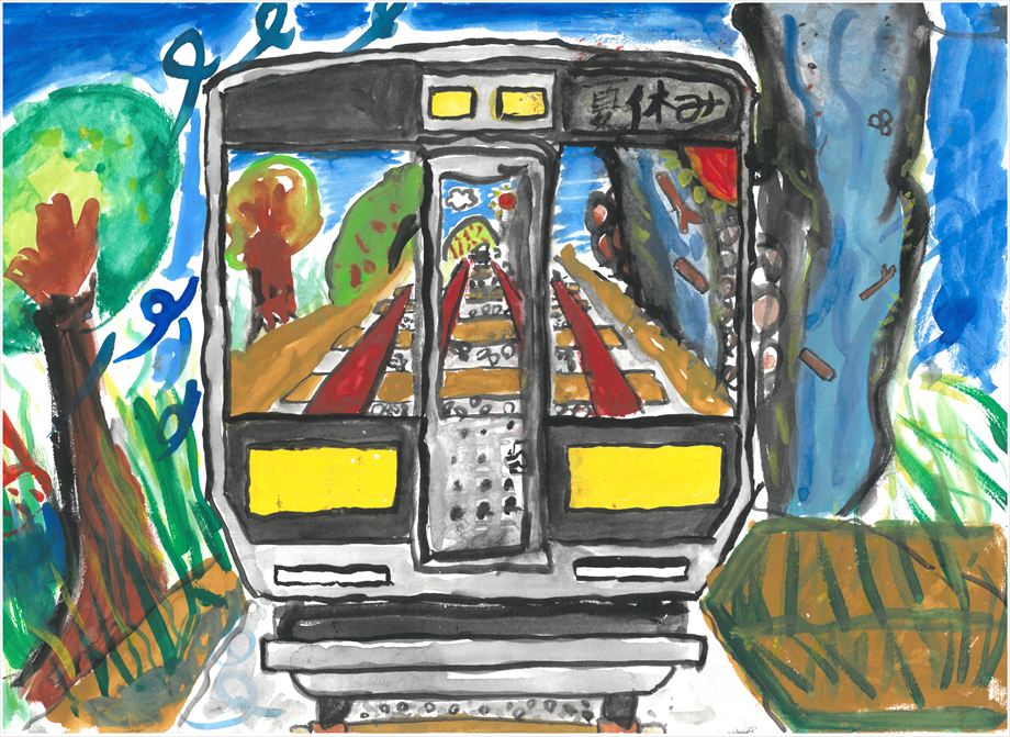 トンネルにむかってGO！！