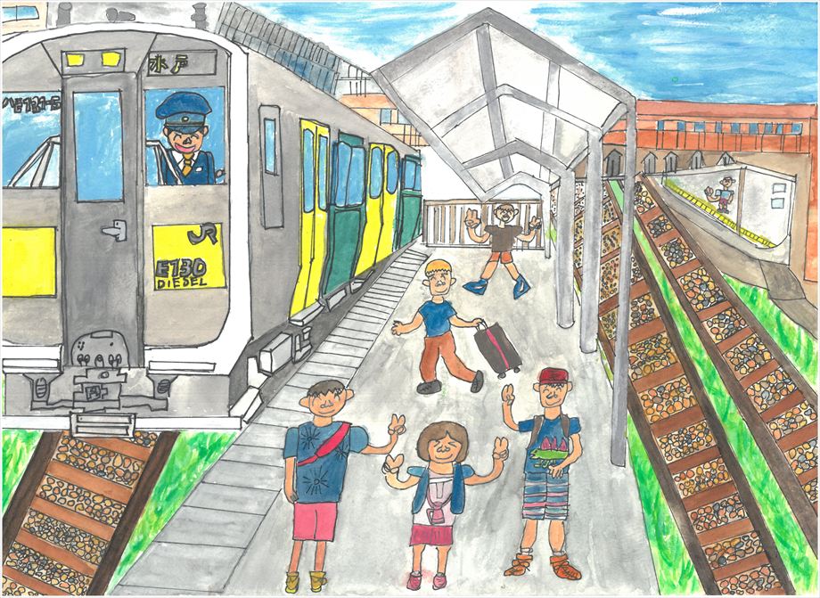 今から行くよ！水郡線で！