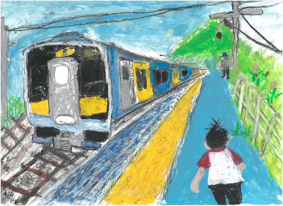 山を走る水郡線