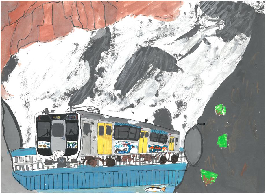 袋田の滝と水郡線