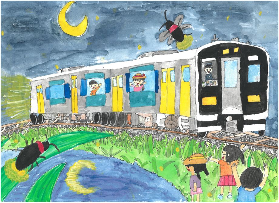 ホタルになった水郡線