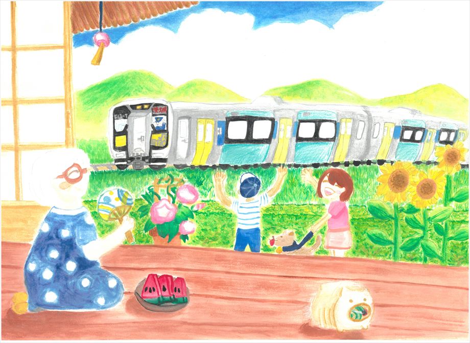 おばあちゃんと見た水郡線