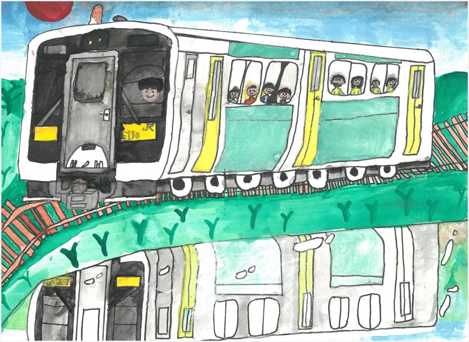 みんなで水郡線に乗ったよ！！