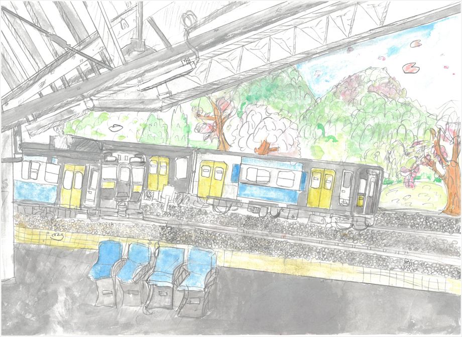 春と私と水郡線